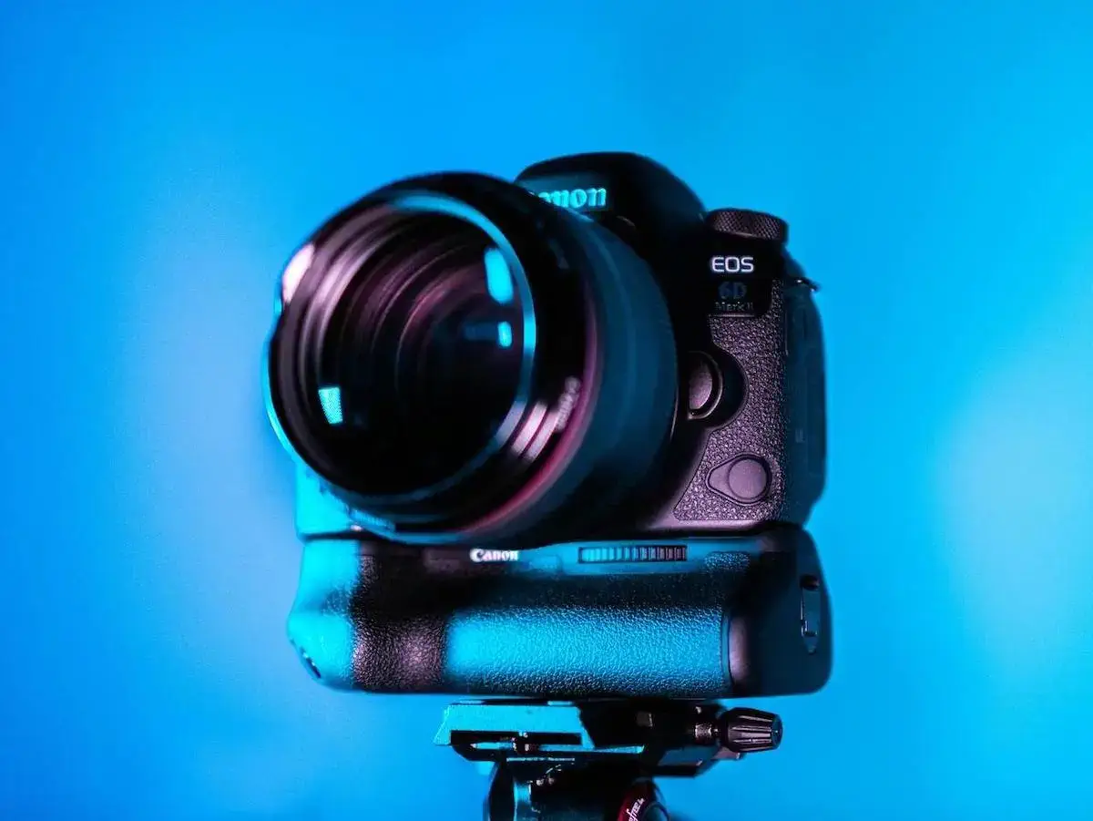 view of a camera